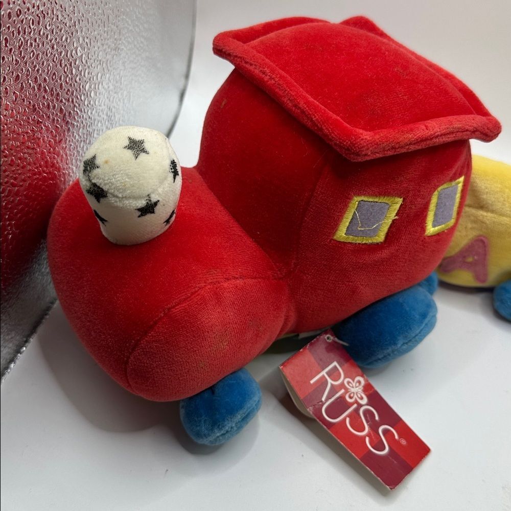 Russ Colorful Plush ABC Train Set - Picture 2 of 11
